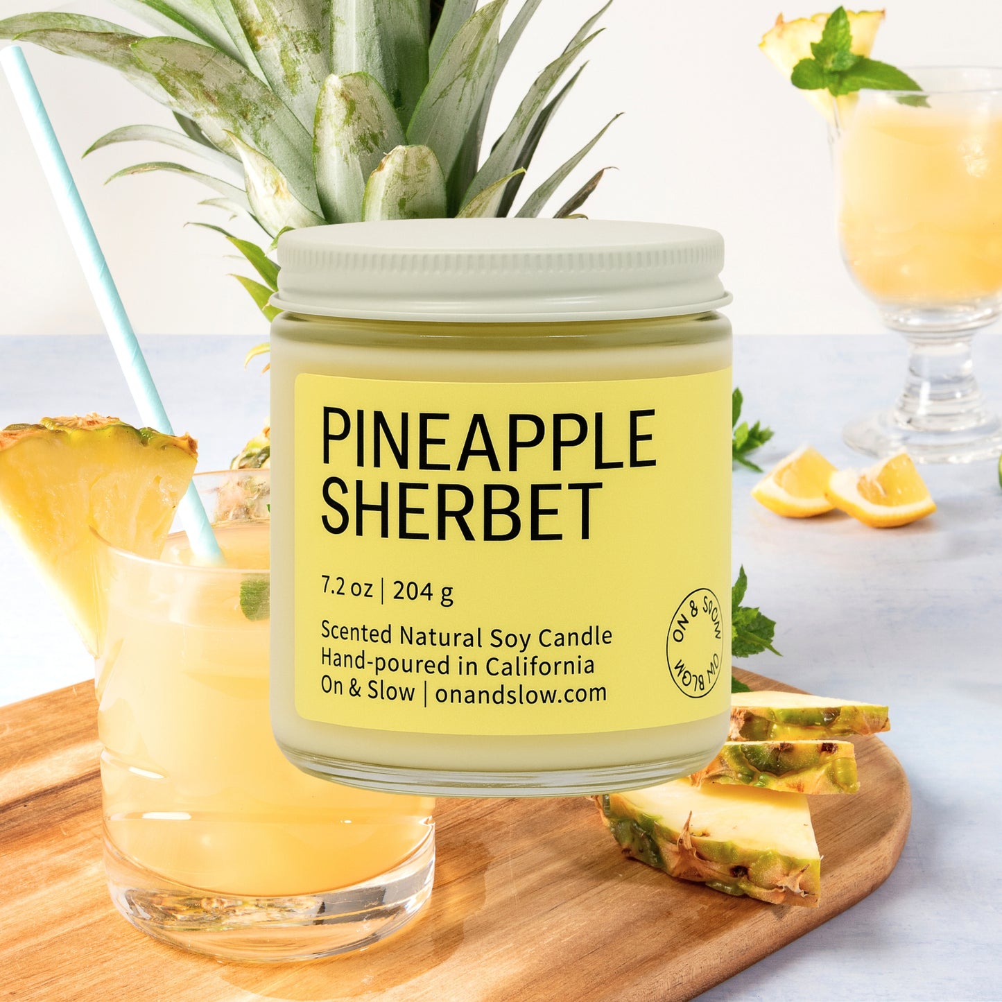 Pineapple Sherbet - Soy Candle