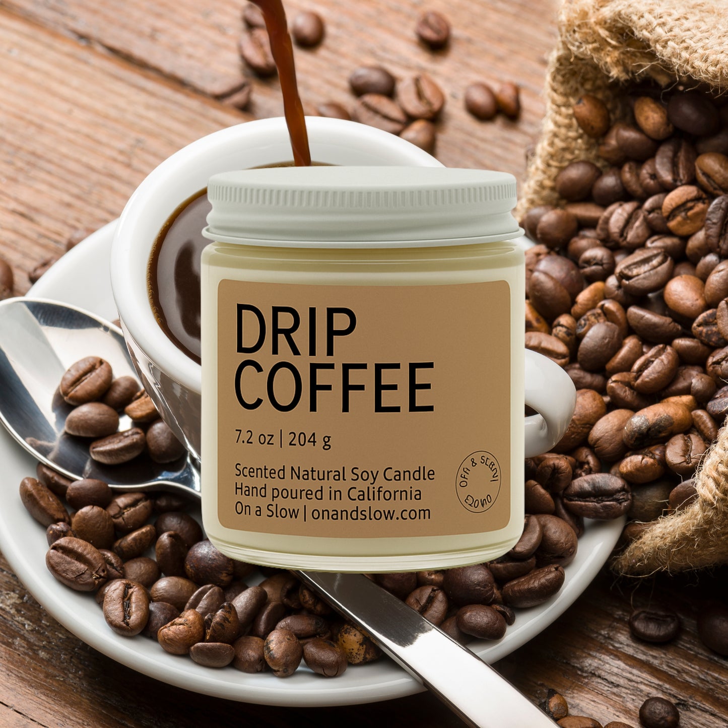 Drip Coffee - Soy Candle