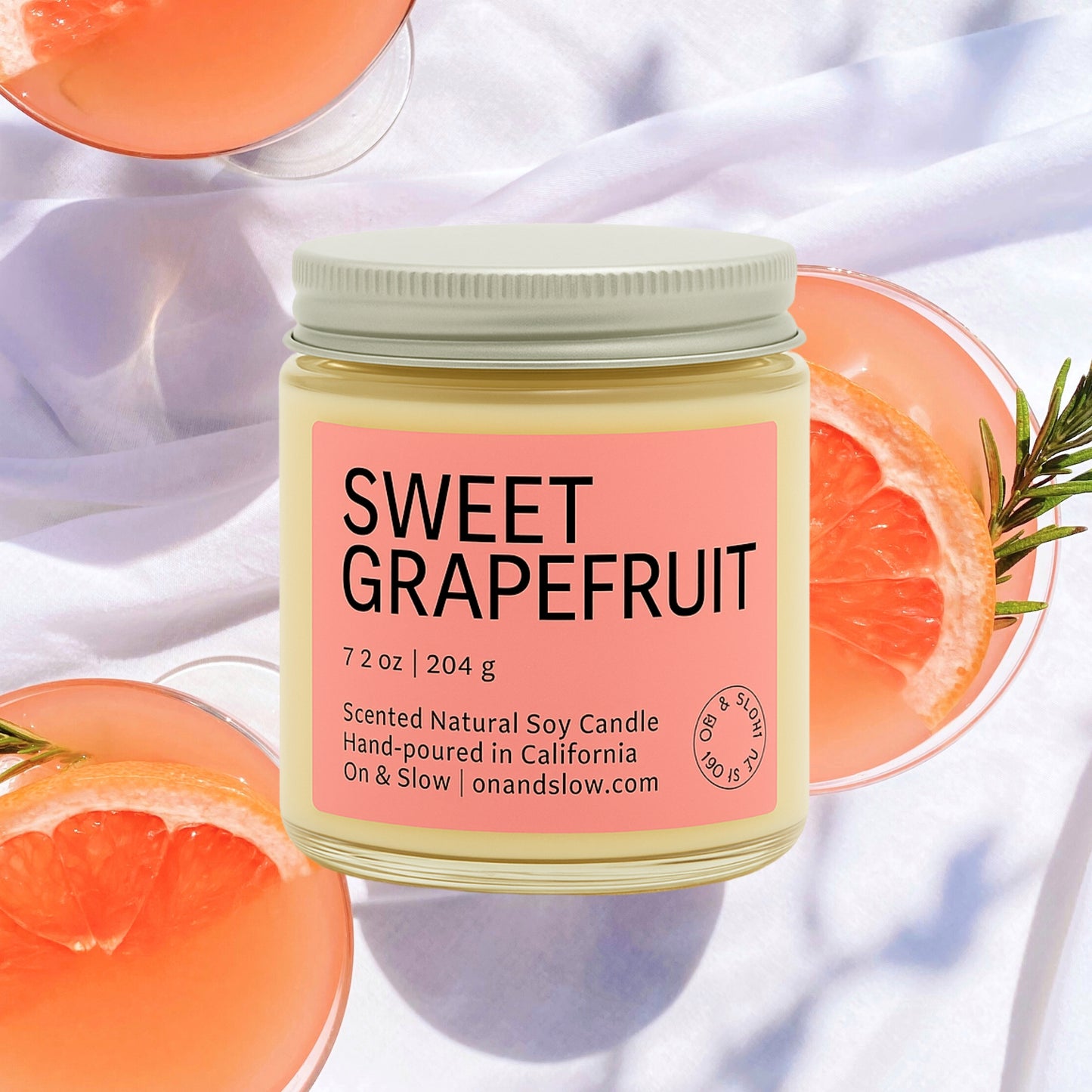 Sweet Grapefruit - Soy Candle