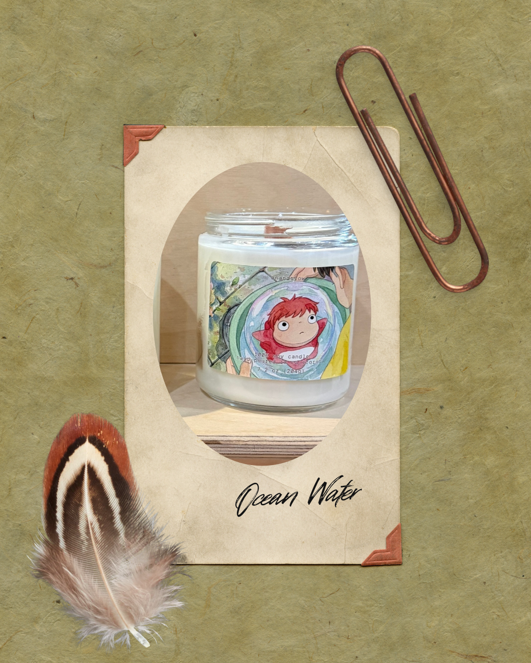 Japanese Animation Inspired Soy Candles