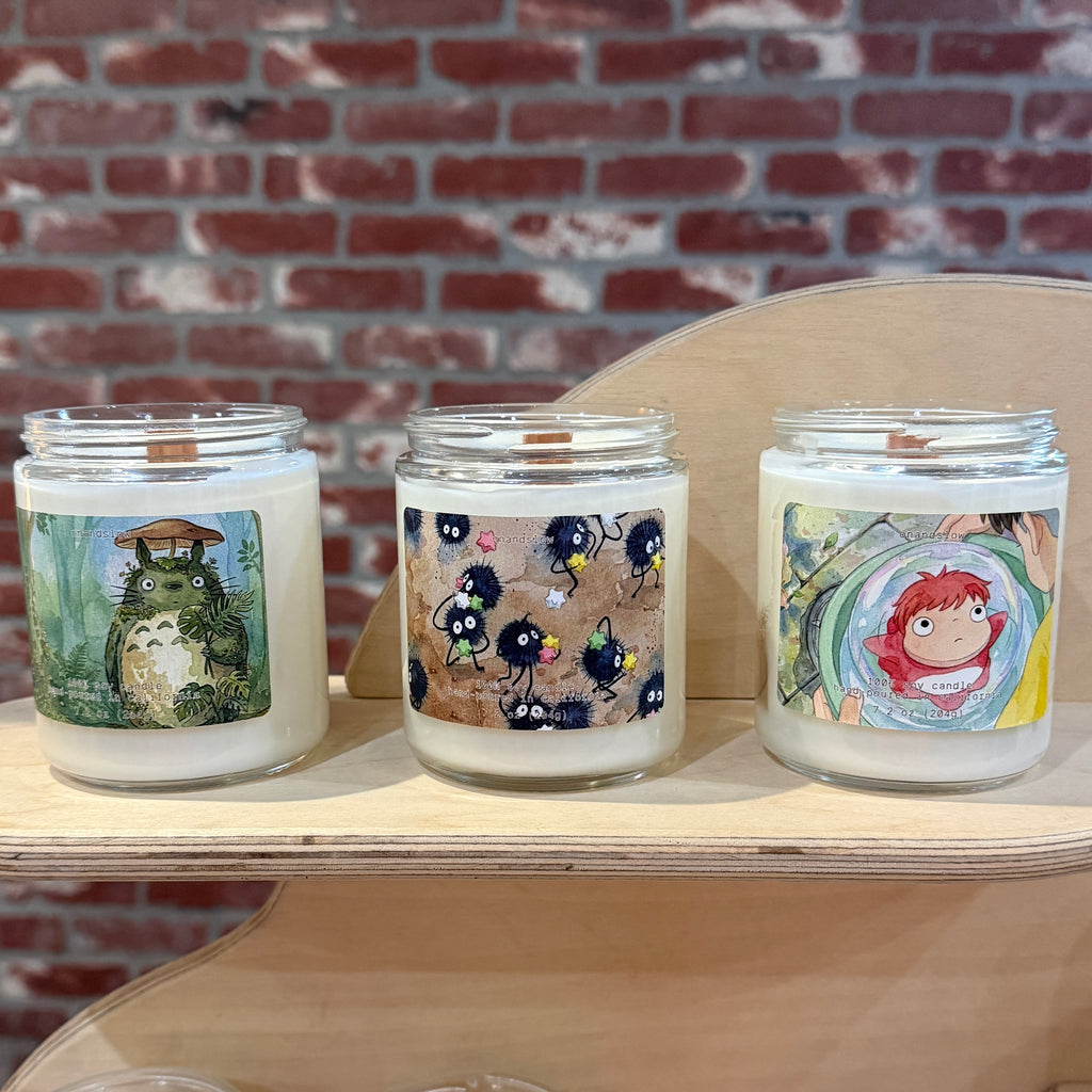Japanese Animation Inspired Soy Candles