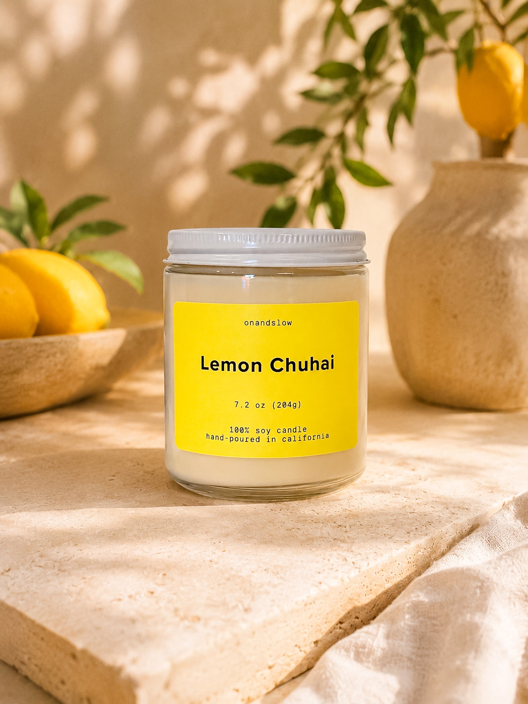 Lemon Chuhai - Soy Candle