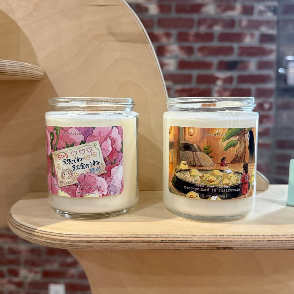 Japanese Animation Inspired Soy Candles