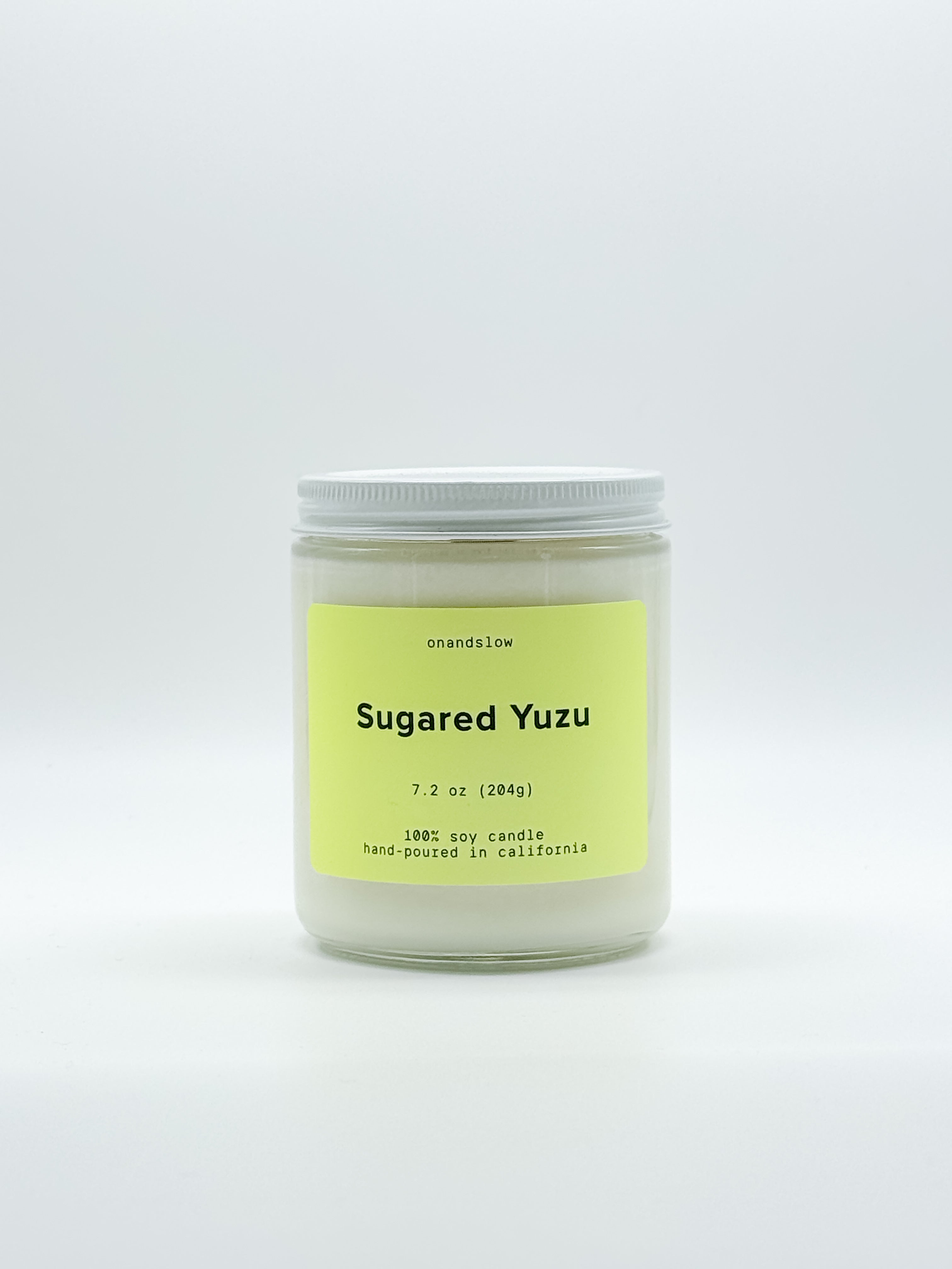 Sugared Yuzu - Soy Candle