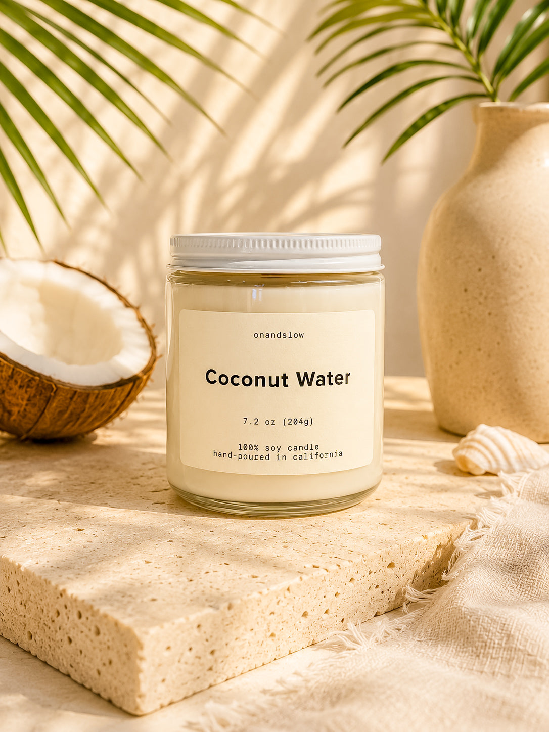 Coconut Water - Soy Candle