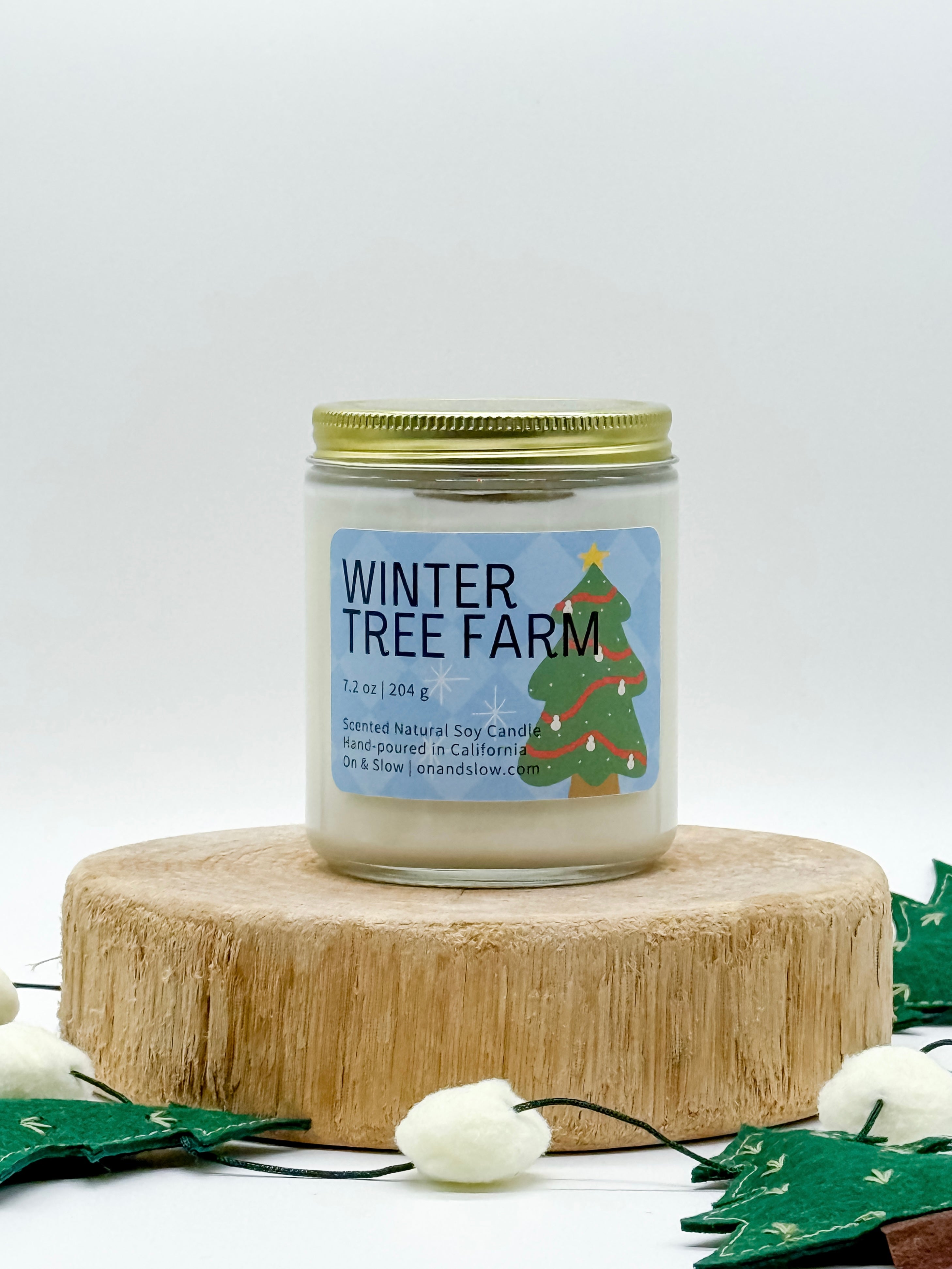 Winter Tree Farm - Soy Candle