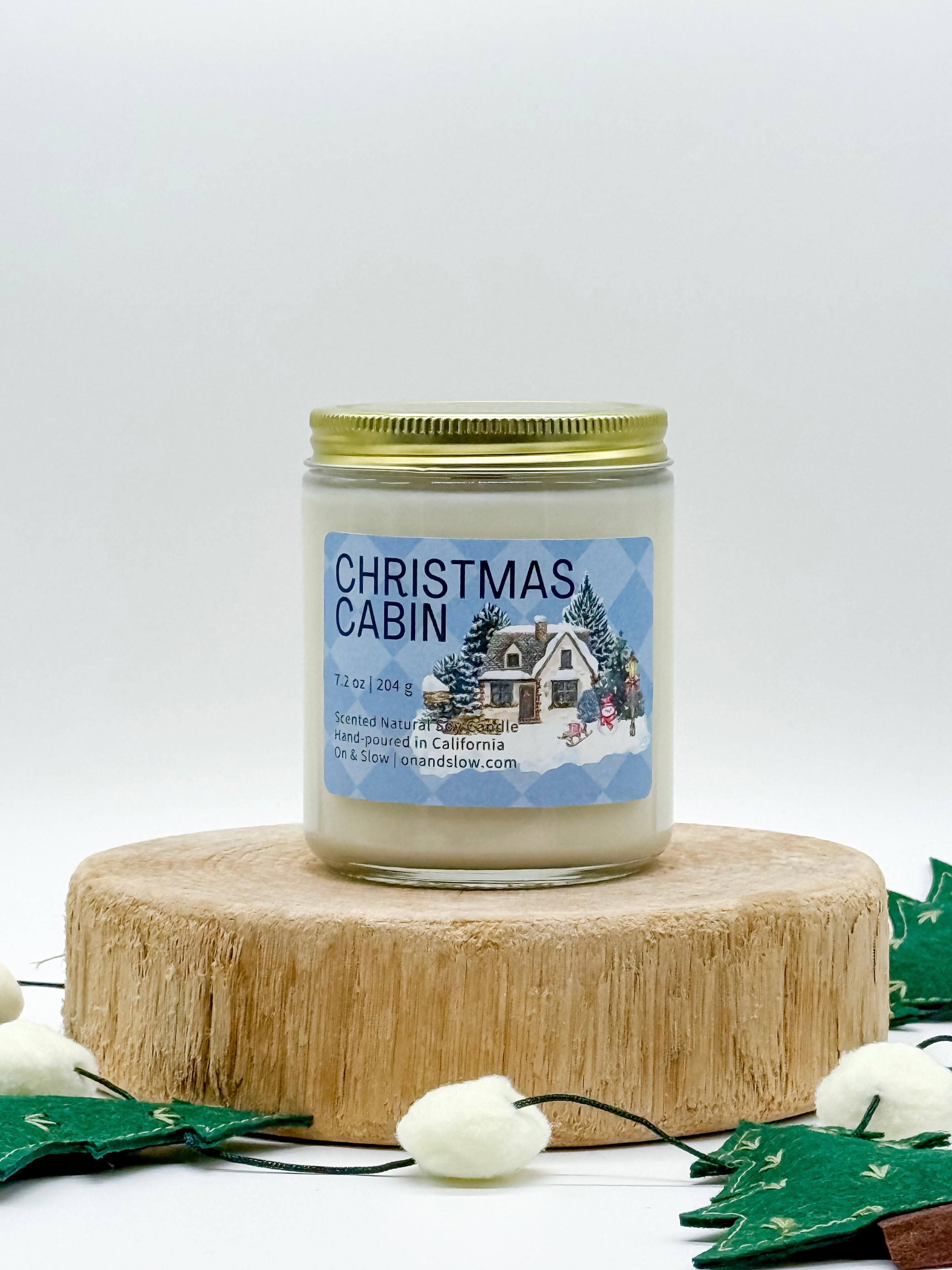 Christmas Cabin - Soy Candle