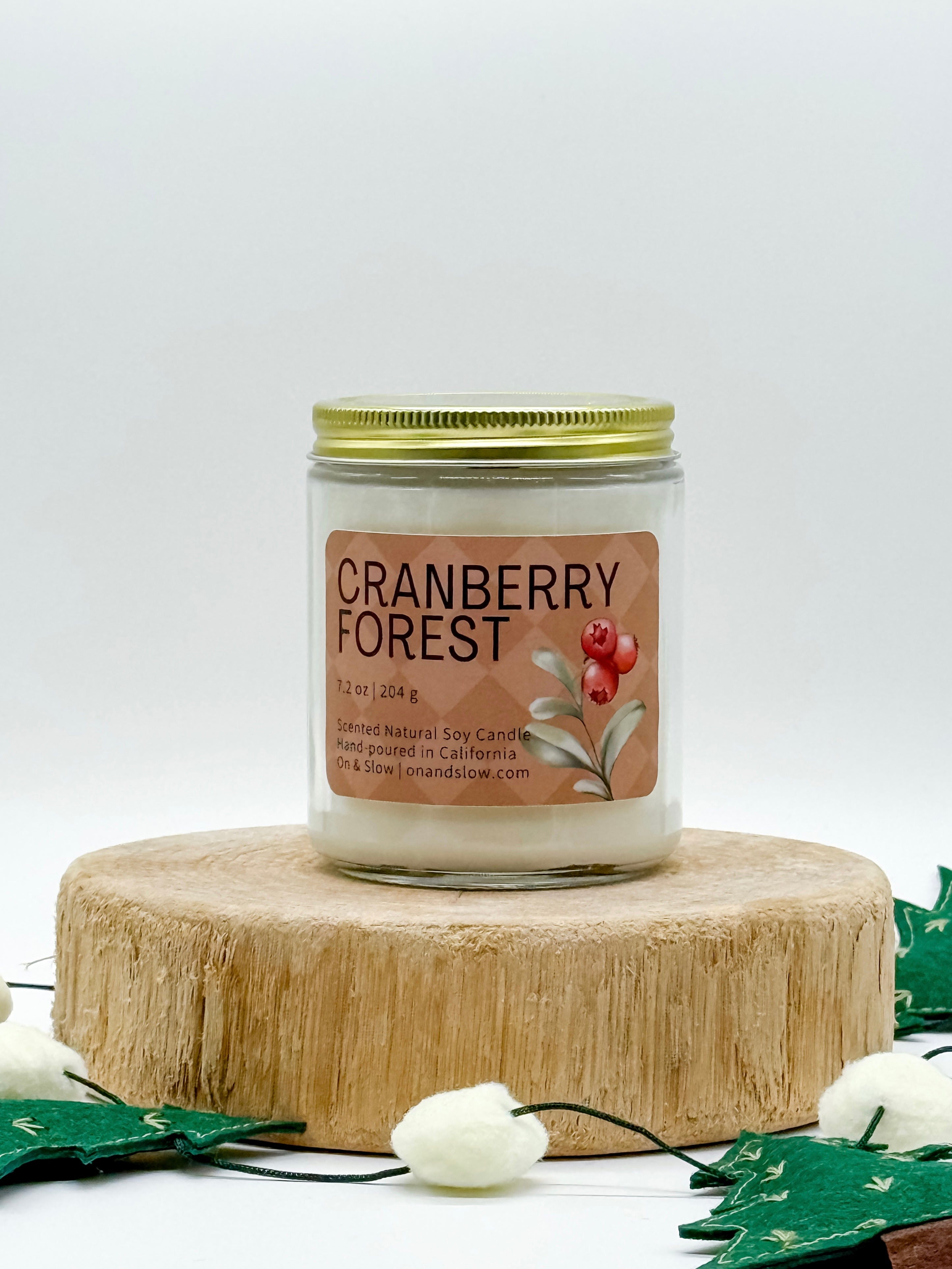 Cranberry Forest - Soy Candle