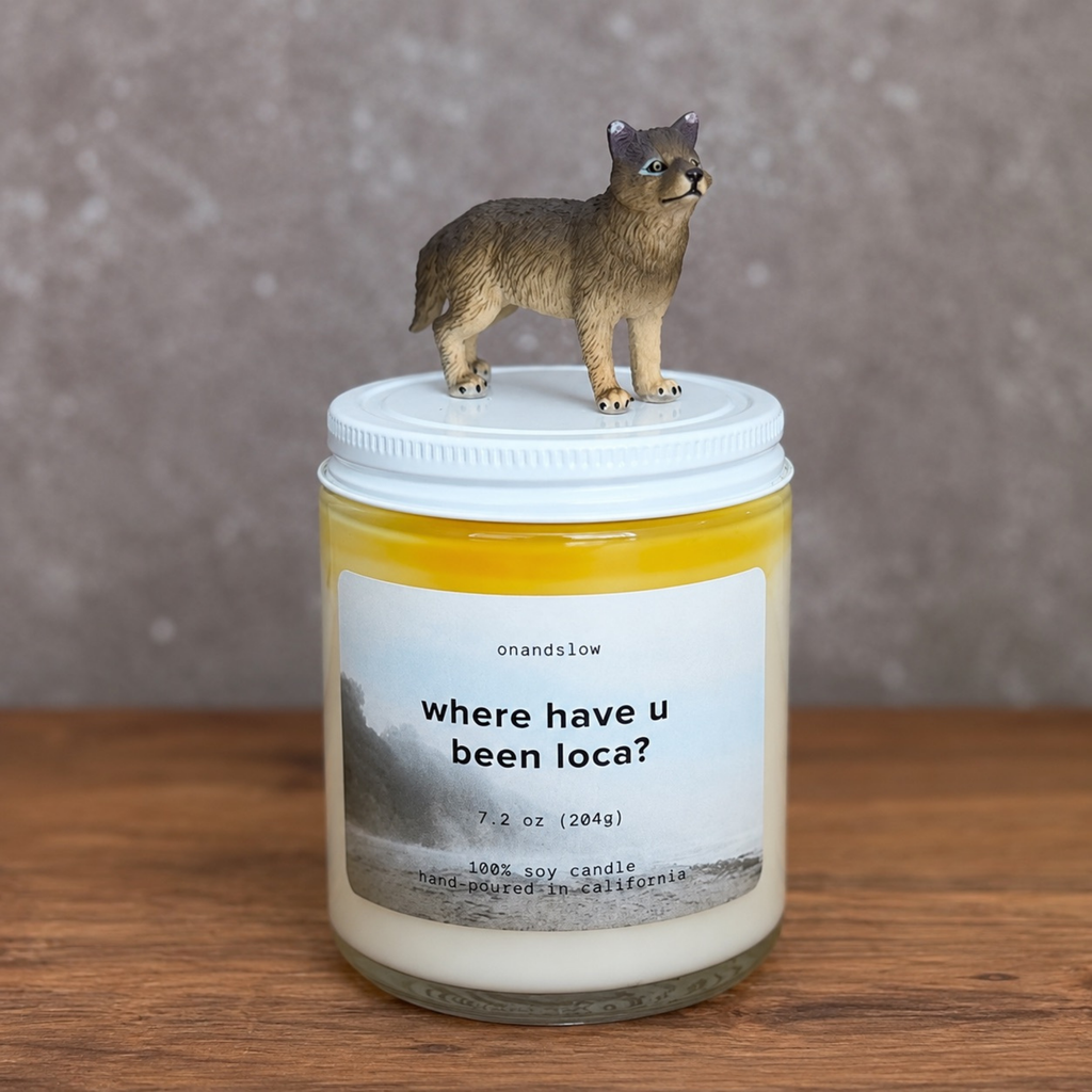 Where Have You Been Loca? - Twilight Inspired Soy Candle