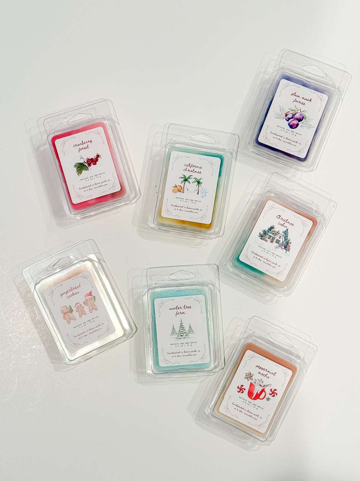 Soy Wax Melts - Winter Collection