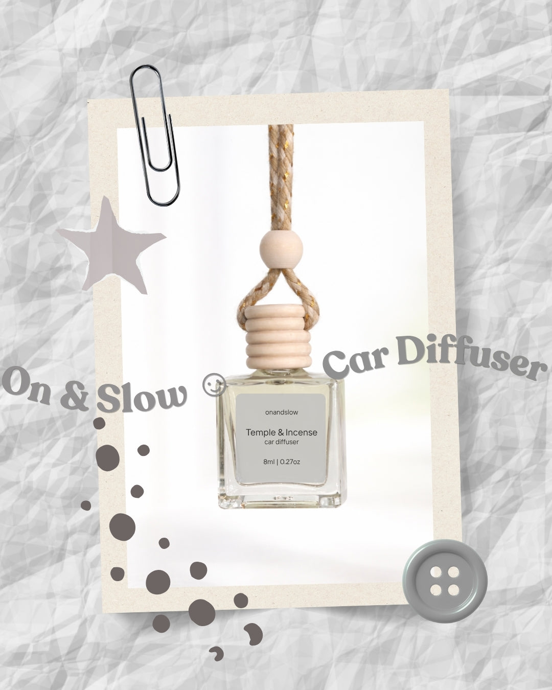Mini Car Diffuser, Car Freshener