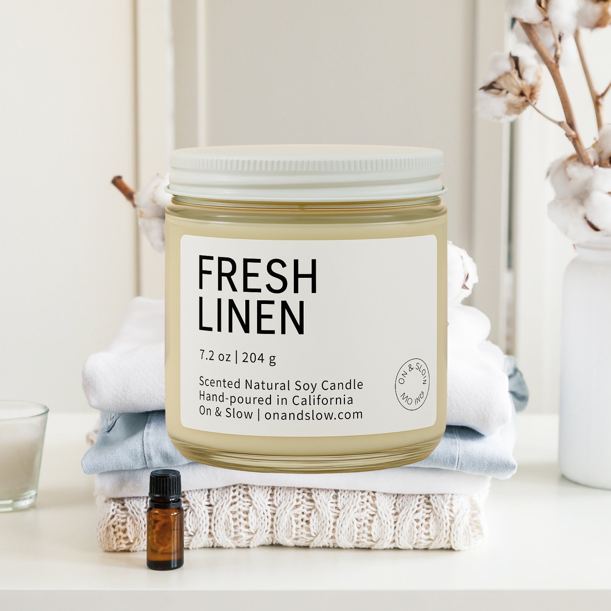 Fresh Linen - Soy Candle