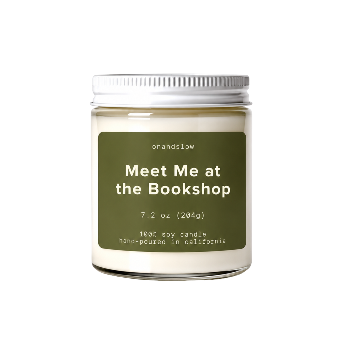 Meet Me at the Bookshop - Soy Candle
