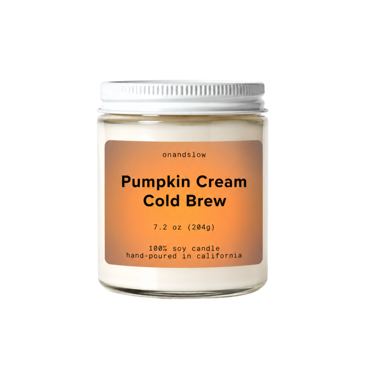 Pumpkin Cream Cold Brew - Soy Candle
