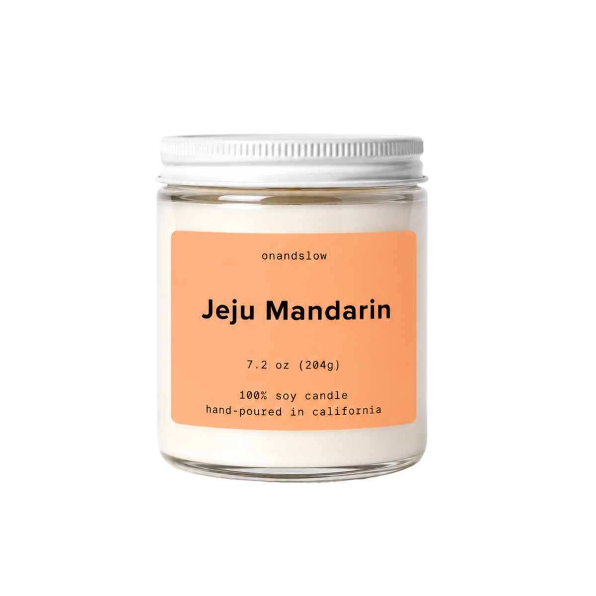 Jeju Mandarin - Soy Candle