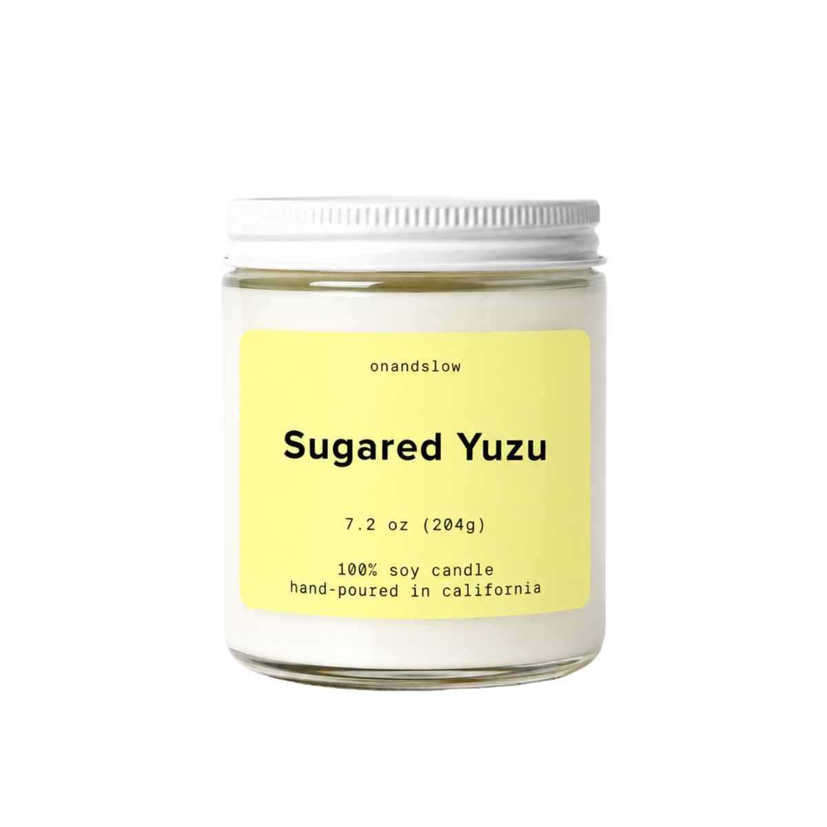 Sugared Yuzu - Soy Candle