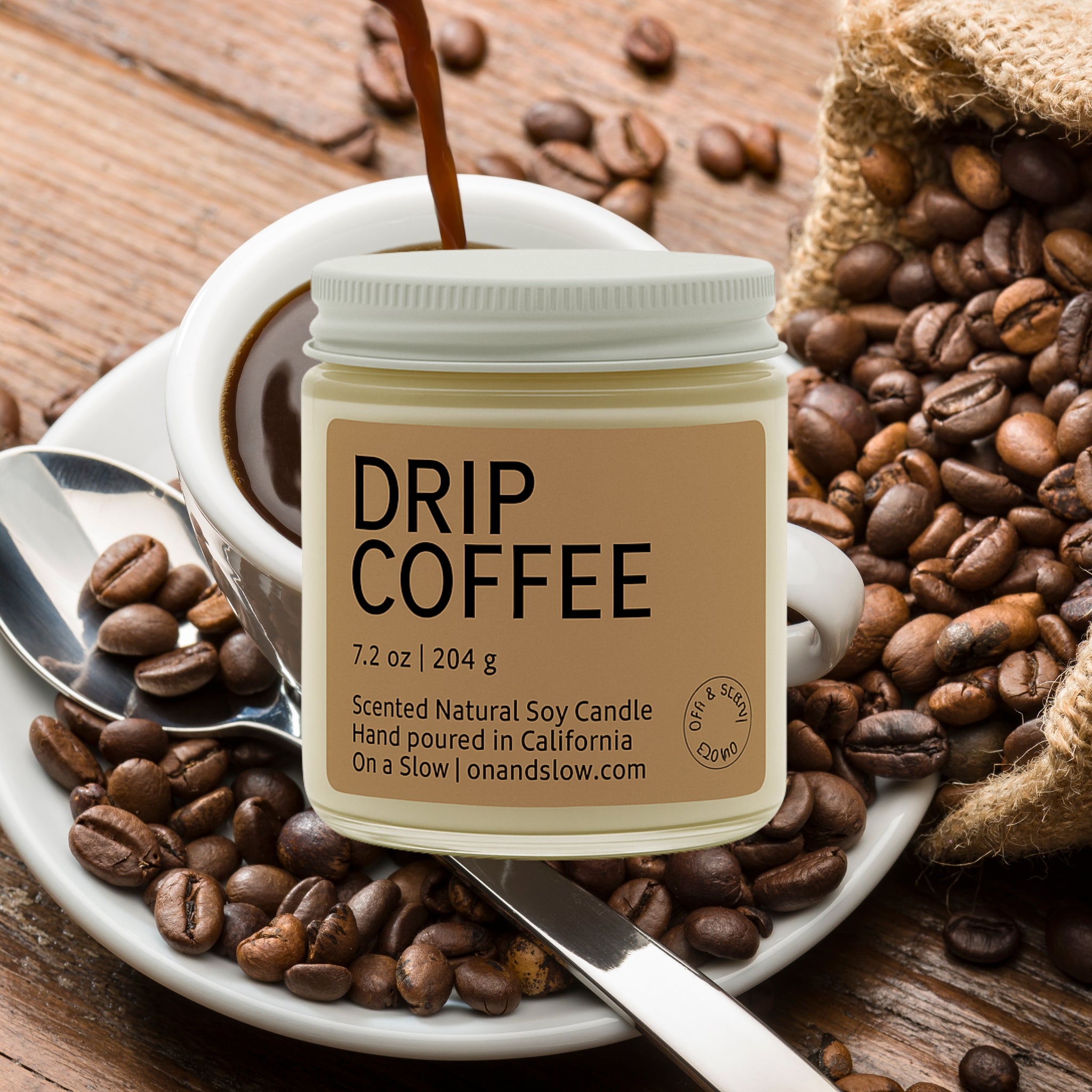 Drip Coffee - Soy Candle